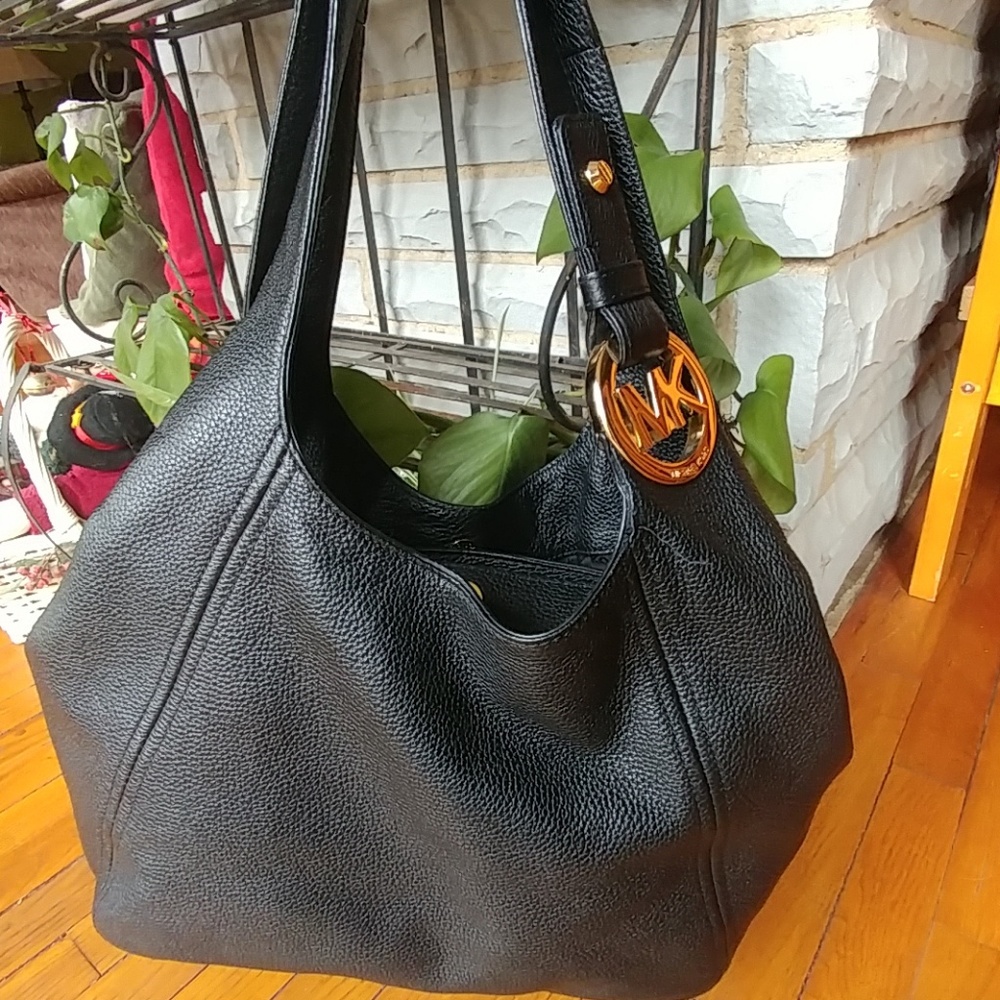 Leather Michael Kors bag